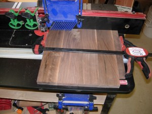 Clamping several for a safer cut