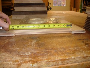 Checking the panel height