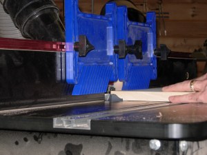 Cutting the panel edges