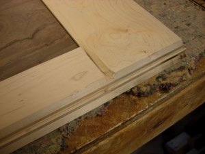 A bit of tear-out to repair