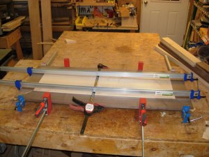 Panel two clamped up