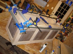 Maple one all glued up