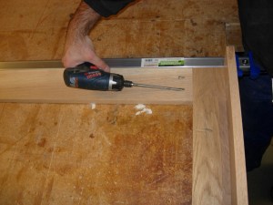 Attaching upper and lower face trim