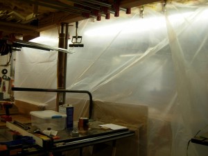 Half my shop is now my booth