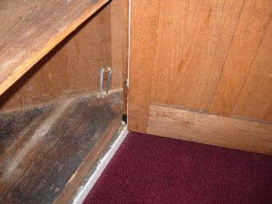 Of course wires are running through it...