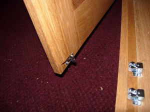 Replaced door catched