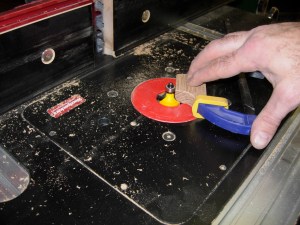 Adding a 3/8" round-over