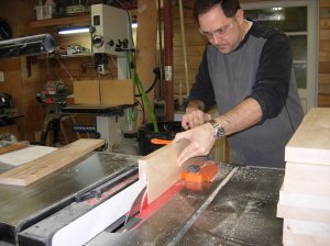 Re-sawing on the table saw