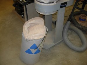 20 gallons of saw dust later...