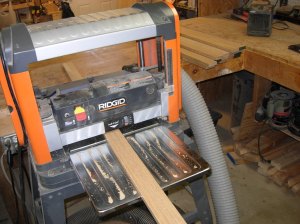 Planing strips down to 5/8"