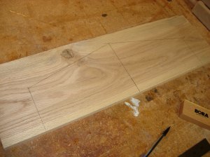 Marking out the sides