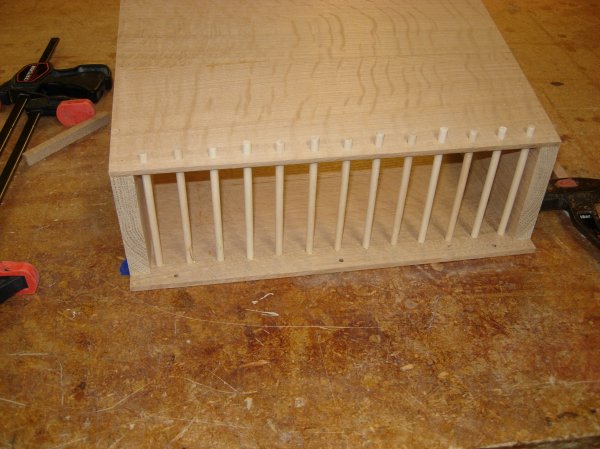 Wall mounted file rack | Midnight Woodworking