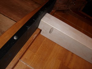 The notch is functional, if not pretty...