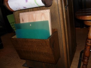 Loaded with a couple of cutting boards