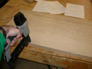 Attached with a few more brads