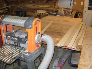 Milling down the frames