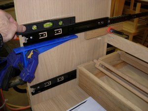 Attaching the next row