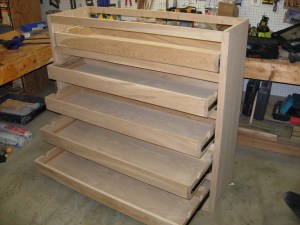 Drawers all installed and functioning well