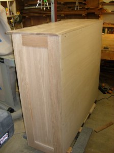 Trim, top, and back installed