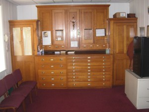 Existing built-in cabinets to be matched