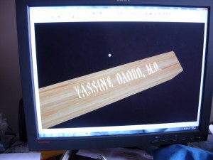 Programming the name