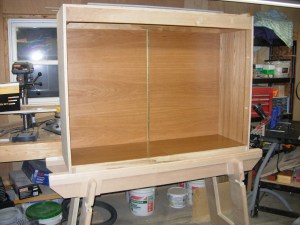 Cabinet body assembled