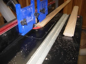 Cutting more edge banding