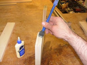 Applying a bit of glue