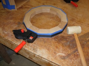 First one strapped up