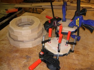 Last two layers drying