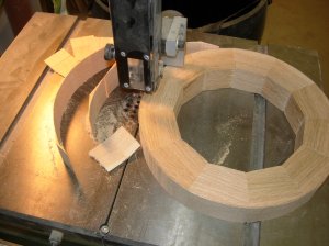 Cutting all the edges round