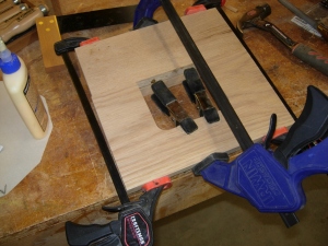 Glued and clamped