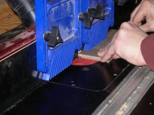 Cutting rabbets on all the sides