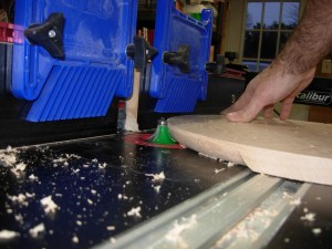 Cutting the round-over