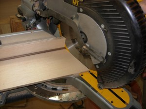 Chopping at a 22.5 degree angle