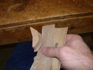 Finish sanding the rest of the columns