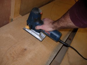 Cutting 6/4 with my Bosch jigsaw