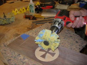 Cleaning up the carve