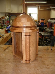 Tabernacle with first coat 