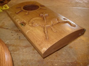 Escutcheon installed