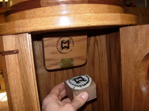 Marked and ready for delivery