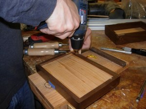 Drilling pilot holes