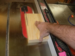 Ripping to the proper width