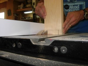 Cutting the short sides