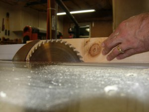 Creating a shallow step