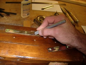 Marking the location 