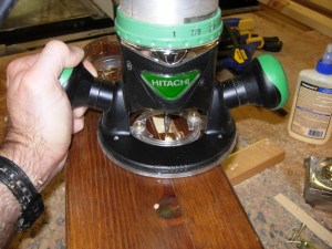 Routing the rest at a shallower depth