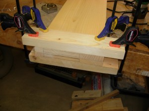 Laying out the rail ends