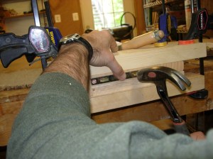 Marking the rear protrusions