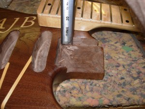 Trimming the neck pocket